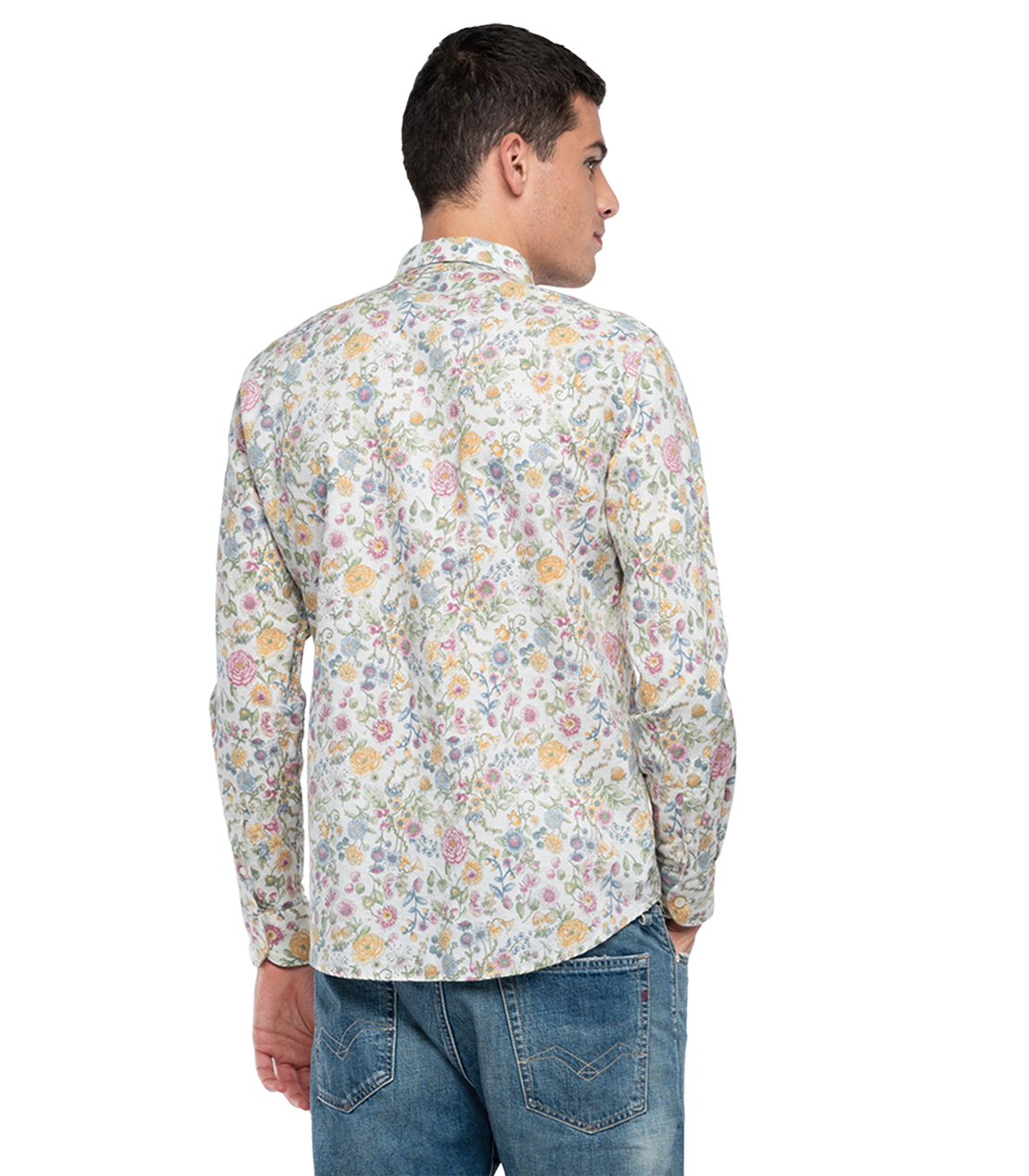 パステルフラワープリントシャツ 詳細画像 パステル 2